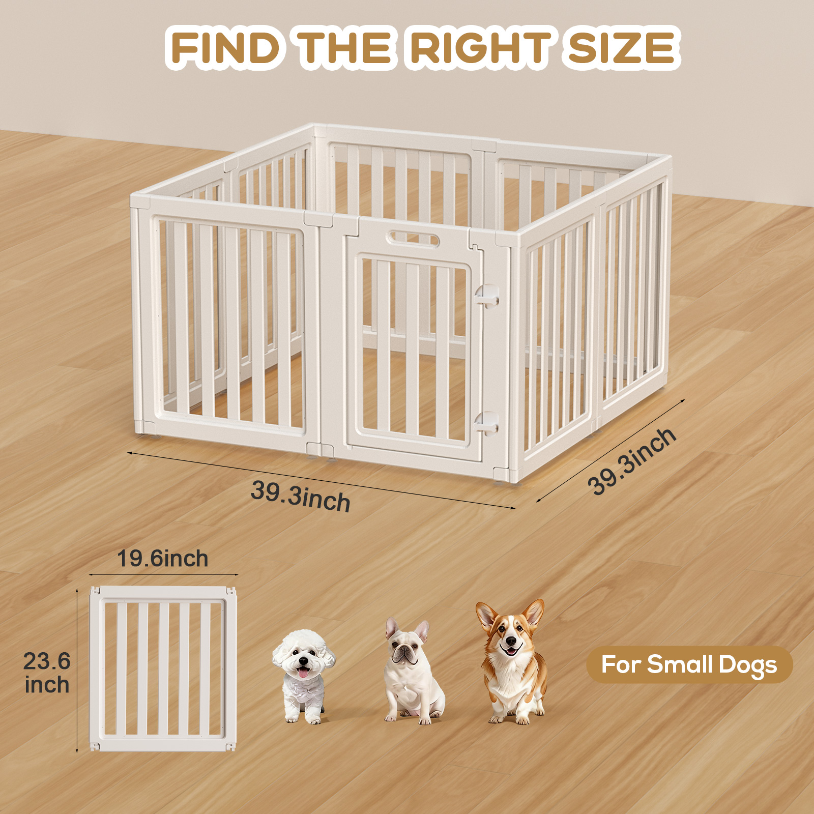 LoveTail Dog Playpen Indoor